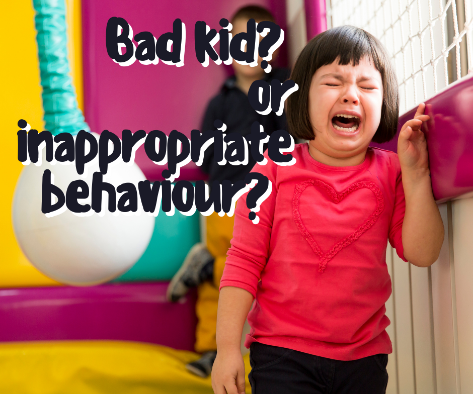 No such thing as a bad kid just inapropriate behavior