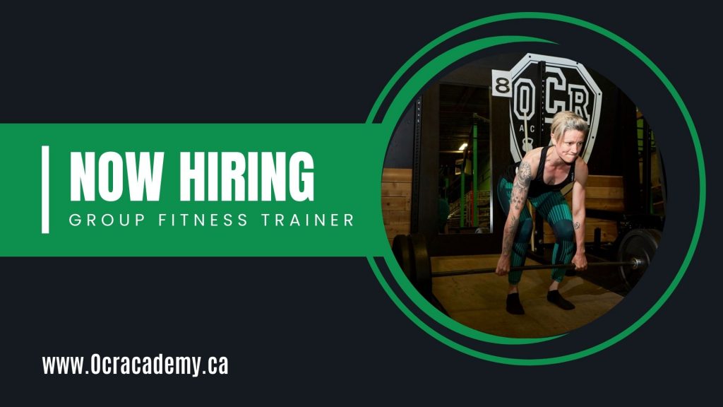 Group Fitness Trainer Now Hiring - OCR Academy(1)