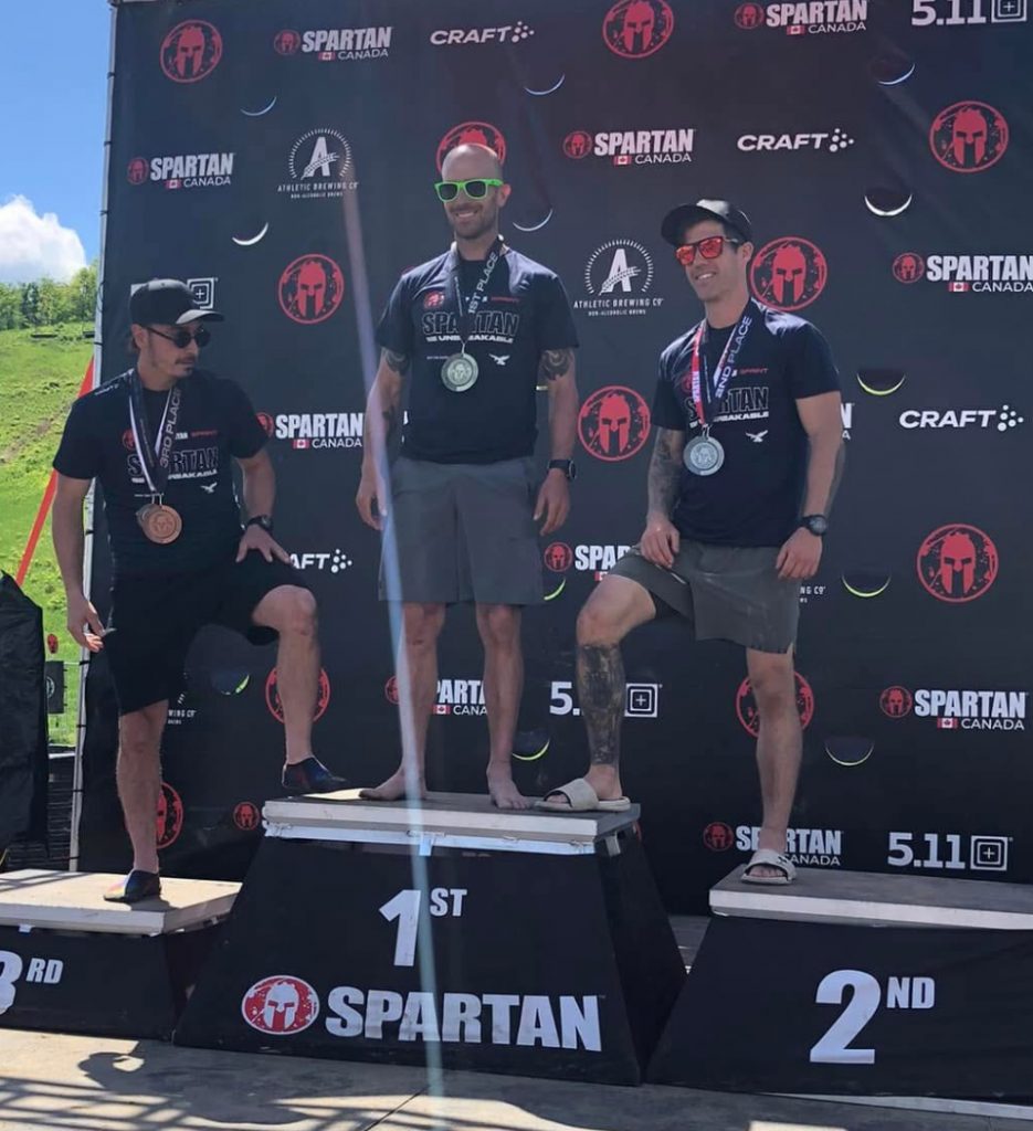 Joshua Podium spartan race