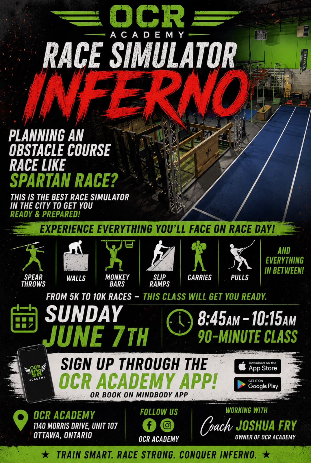 OCR Academy presents Race Simulator Inferno